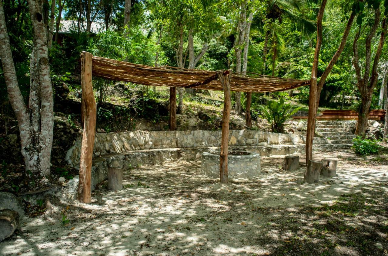 Ecolodge El Sombrero Laguna Yaxha ภายนอก รูปภาพ