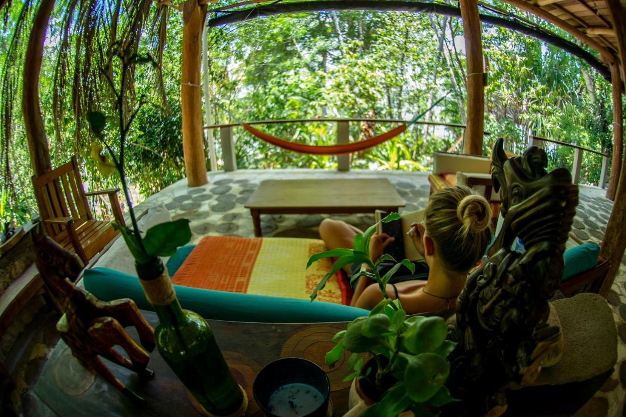 Ecolodge El Sombrero Laguna Yaxha ภายนอก รูปภาพ
